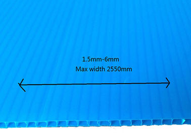 Corflute PP рифленое - предохранение от пластиковые голубые 2mm пола доски 3mm
