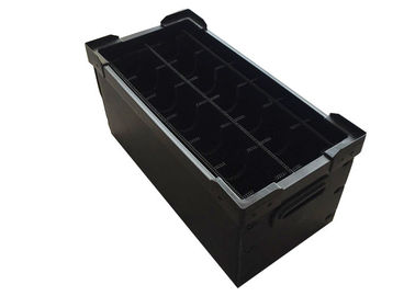 Противостатическая коробка рассекателя 5мм ЭСД рифленая пластиковая