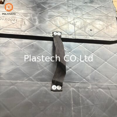  Foldable Crate for Automotive Parts Logistics, Collapsible Plastic Crate Custom Windows, 500kg Static Load 10mm 12mm